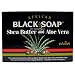 Madina African Black Soap Shea Butter and Aloe Vera, 3.5 oz - Image 2