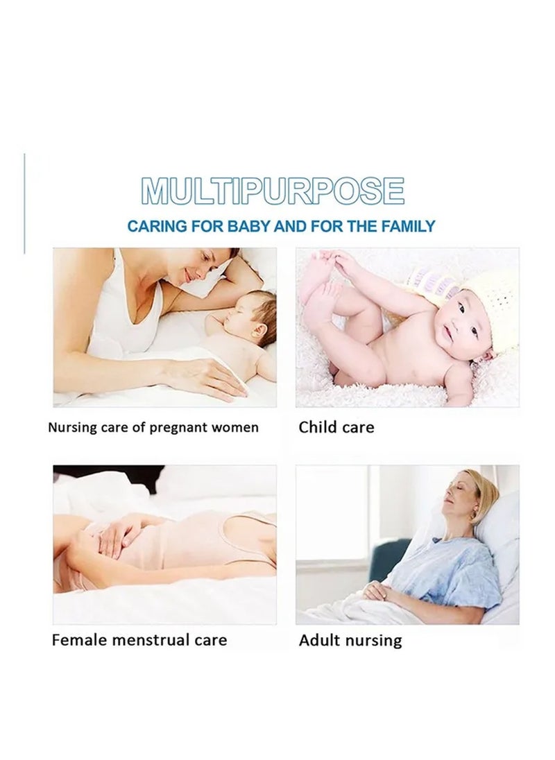 A TO Z A to Z - Disposable Changing Mat size (45cm x 60cm) Large- Premium Quality for Baby Soft Ultra Absorbent Waterproof - Pack of 115 -Lavender  - Image 4