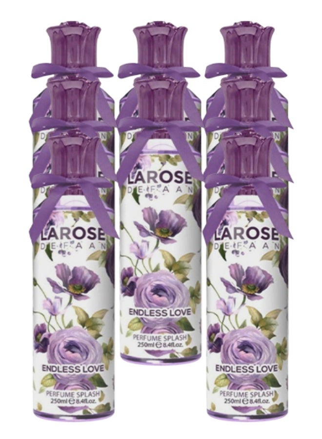 لا روز 8 قطع معطر الجسم دي فان إندليس لوف 250 مل - Image 1