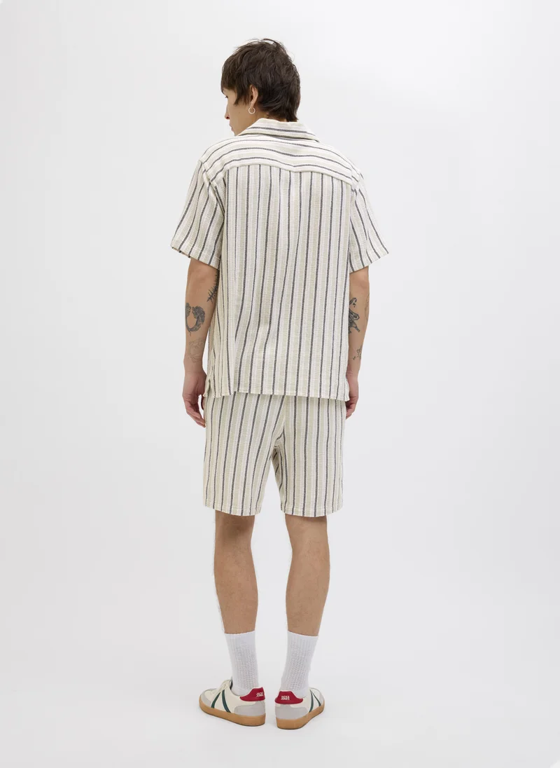 جاك اند جونز Stripe Jogger Shorts