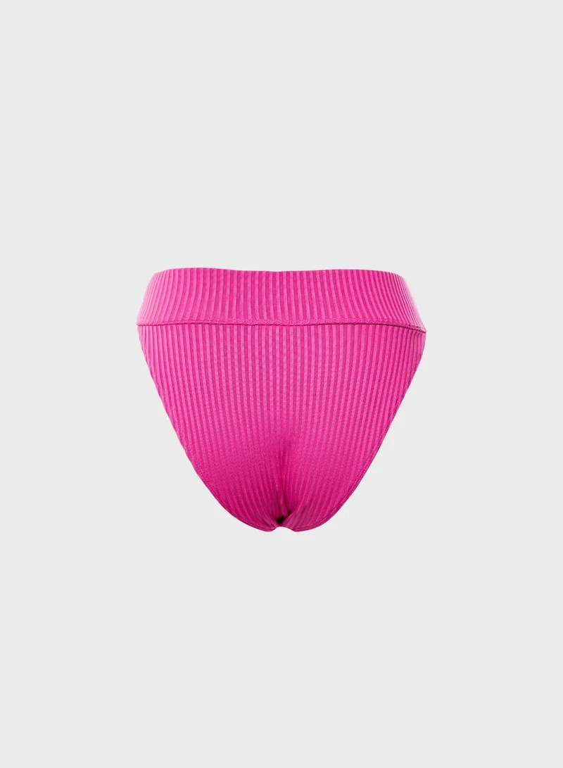 FOREVER 21 High Leg Bikini Bottom