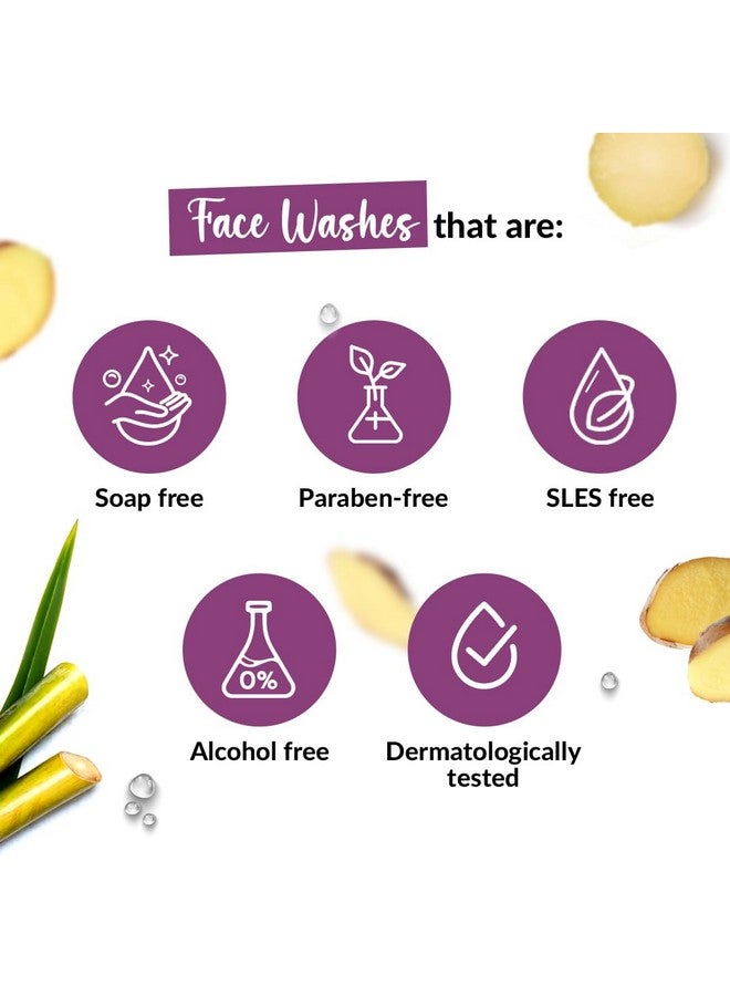 ميديميكس غسول الوجه الطبيعي الأيورفيدي لبشرة شابة ومتوهجة | بقصب السكر والزنجبيل | 100 مل - Image 4