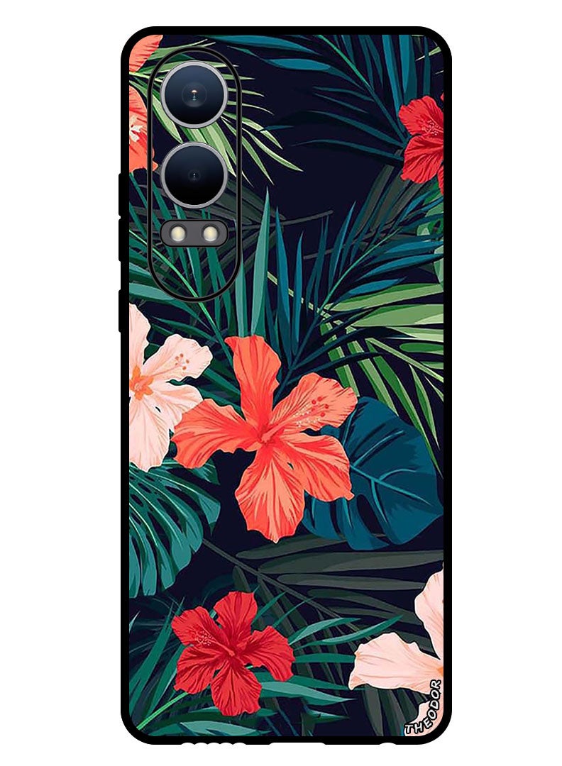 Theodor Protective Case Anti Scratch Shock Proof Bumper Cover For OnePlus Nord CE4 Lite Flowers (2) - Image 1