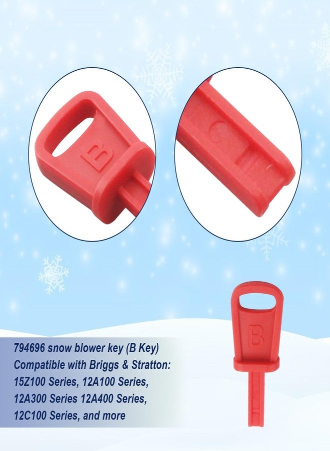 مجموعة مفاتيح Screw Man العالمية لمنفاخ الثلج 490-241-0008 متوافقة مع منفاخات الثلج من بريغز، إم تي دي، كرافتسمان، ستراتون، تيكومسيه، تروي-بي إل تي، تي آر أو، بولن - Image 5
