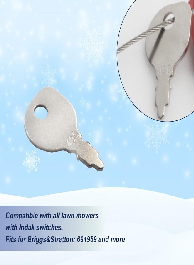 مجموعة مفاتيح Screw Man العالمية لمنفاخ الثلج 490-241-0008 متوافقة مع منفاخات الثلج من بريغز، إم تي دي، كرافتسمان، ستراتون، تيكومسيه، تروي-بي إل تي، تي آر أو، بولن - Image 3