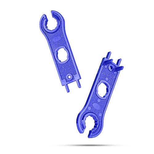 BougeRV 1 Pair Solar Connector Tool Assembly Spanners Wrenches, Solar Panel Connector Tool, Solar PV Disconnect Removal Tools - Image 1