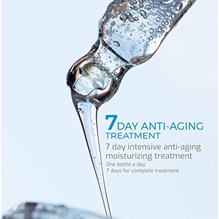 Pursonic 100% Hyaluronic Acid And Natural Moisturizing Serum Ampoule Set,Anti Aging Anti Wrinkle, 7 Day Treatment For All Skin Types - Image 3