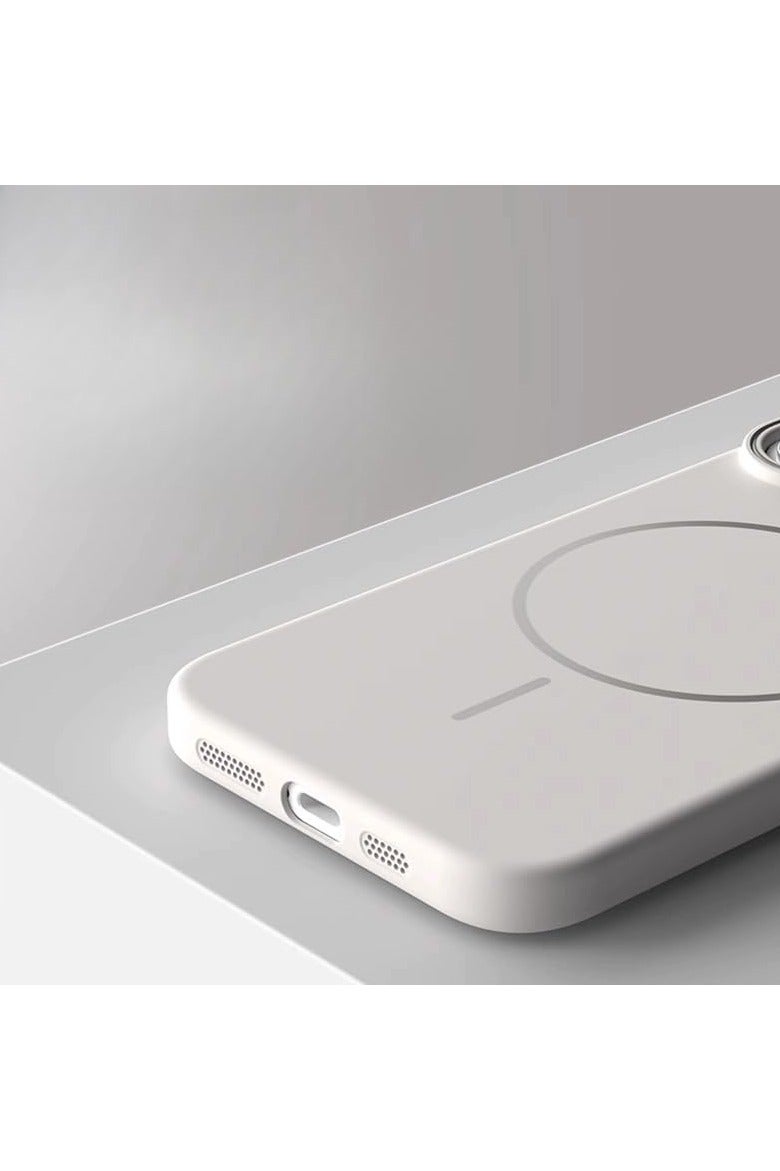 عام غطاء متوافق مع هاتفي Vivo X200 FE 5G وVivo S30 Pro Mini 5G - تصميم مغناطيسي فاخر بلمسة نهائية ماتة، درع صلب مقاوم للصدمات، غطاء بسيط من مادة PC مع تهوية لتبديد الحرارة. - Image 4