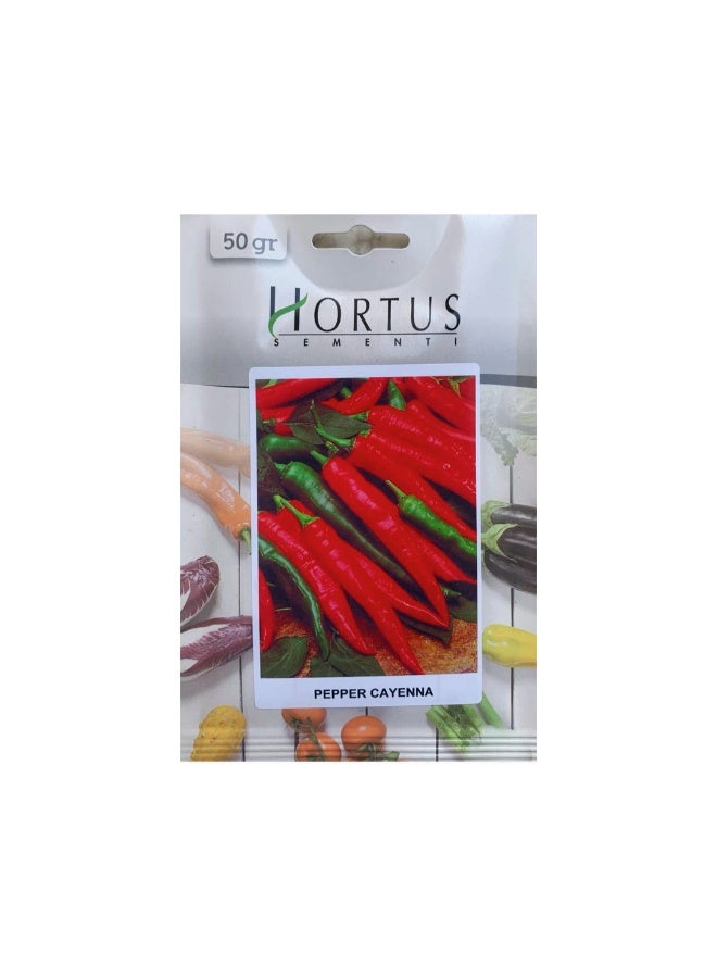 Cayenne Pepper Seeds 50g