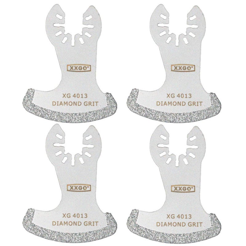 XXGO 4 Pcs Oscillating Multi Tool Diamond Segment Swing Grit Grout Blades XG4001S - Image 1