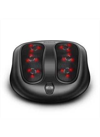 Foot Massager with Heat, Shiatsu Heated Electric Kneading Foot Massager Machine for Plantar Fasciitis, Built-in Infrared Heat Function and Power Cord (Black) - pzsku/Z04E94BF87E39EA083A07Z/45/_/1715498488/b6cf739c-e916-41a4-ab21-80664d162a4f