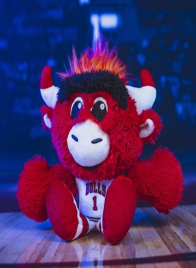 Bleacher Creatures Chicago Bulls Benny Mascot 8" Kuricha Sitting Plushees- Soft Chibi Inspired Mascot - Image 4