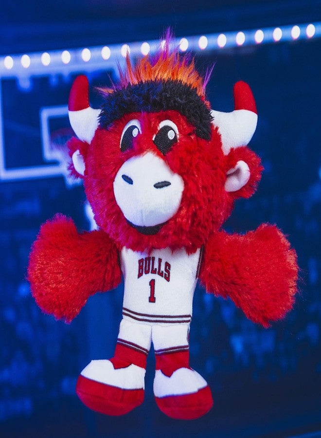 Bleacher Creatures Chicago Bulls Benny Mascot 8" Kuricha Sitting Plushees- Soft Chibi Inspired Mascot - Image 2