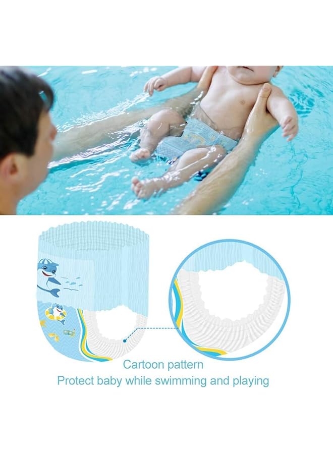 3Pack Swim Diapers Reusable Swim Diaper Skin‑Friendly With Anti‑Leak Outer For Baby Girl And Boy Swimming Lessons Individual Packing - Image 5