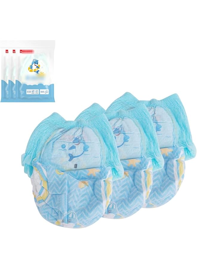 3Pack Swim Diapers Reusable Swim Diaper Skin‑Friendly With Anti‑Leak Outer For Baby Girl And Boy Swimming Lessons Individual Packing - Image 1
