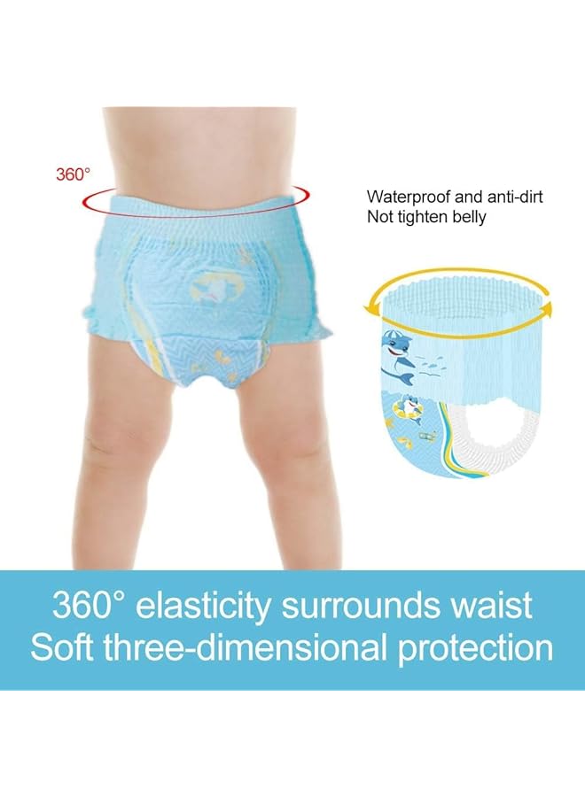3Pack Swim Diapers Reusable Swim Diaper Skin‑Friendly With Anti‑Leak Outer For Baby Girl And Boy Swimming Lessons Individual Packing - Image 4