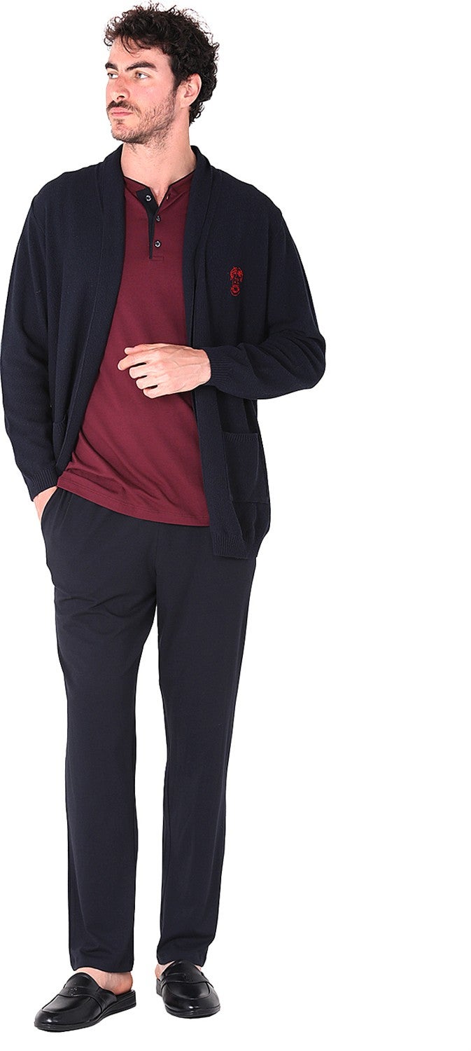 D'S DAMAT Rob Knitwear Navy Blue  - Image 2