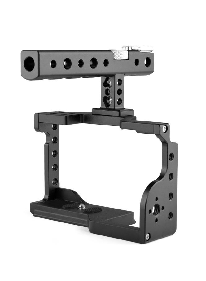 بولوز مثبّت كاميرا فيديو من PULUZ مع مقبض، متوافق مع كاميرا Sony A6600 / ILCE-6600 - Image 5