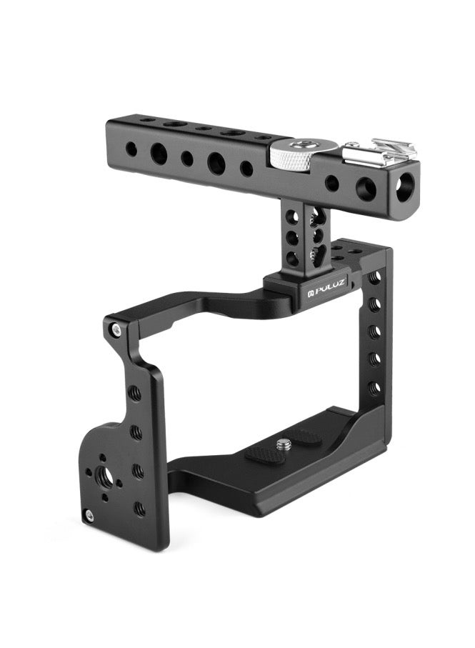 بولوز مثبّت كاميرا فيديو من PULUZ مع مقبض، متوافق مع كاميرا Sony A6600 / ILCE-6600 - Image 2