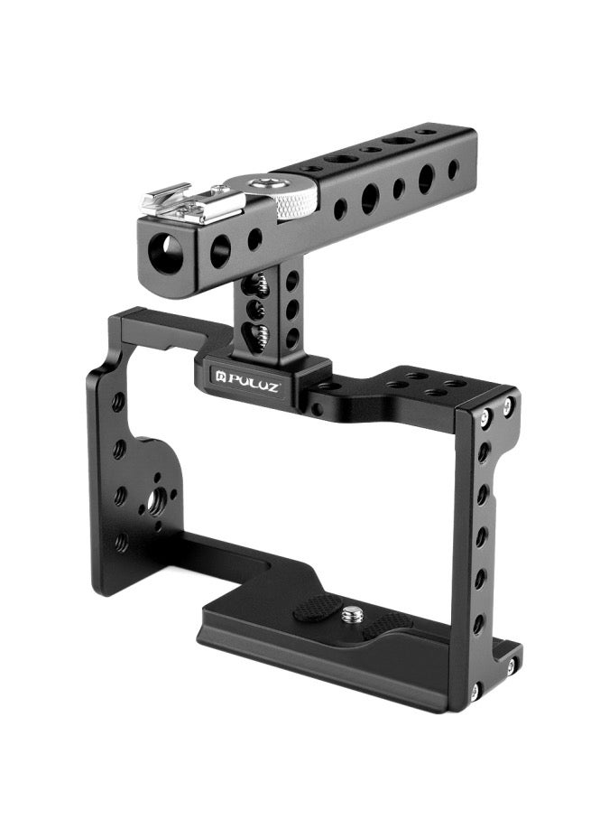 بولوز مثبّت كاميرا فيديو من PULUZ مع مقبض، متوافق مع كاميرا Sony A6600 / ILCE-6600 - Image 1