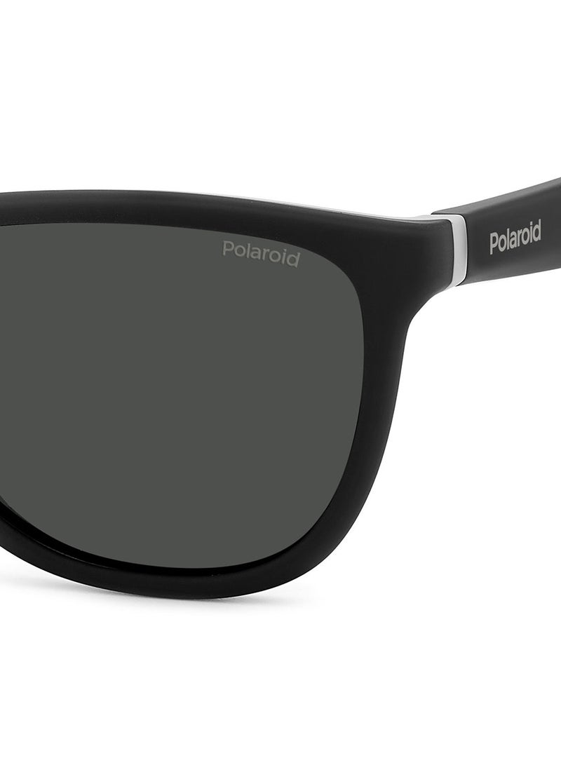 Polaroid Unisex UV Protection Rectangular Sunglasses - Pld 2133/S Blackgrey 56 - Lens Size: 56 Mm - Image 5