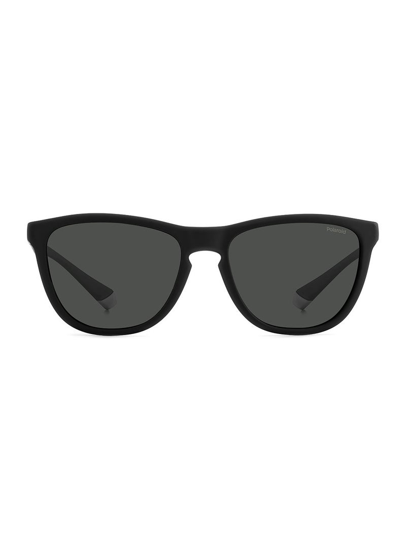 Polaroid Unisex UV Protection Rectangular Sunglasses - Pld 2133/S Blackgrey 56 - Lens Size: 56 Mm - Image 3