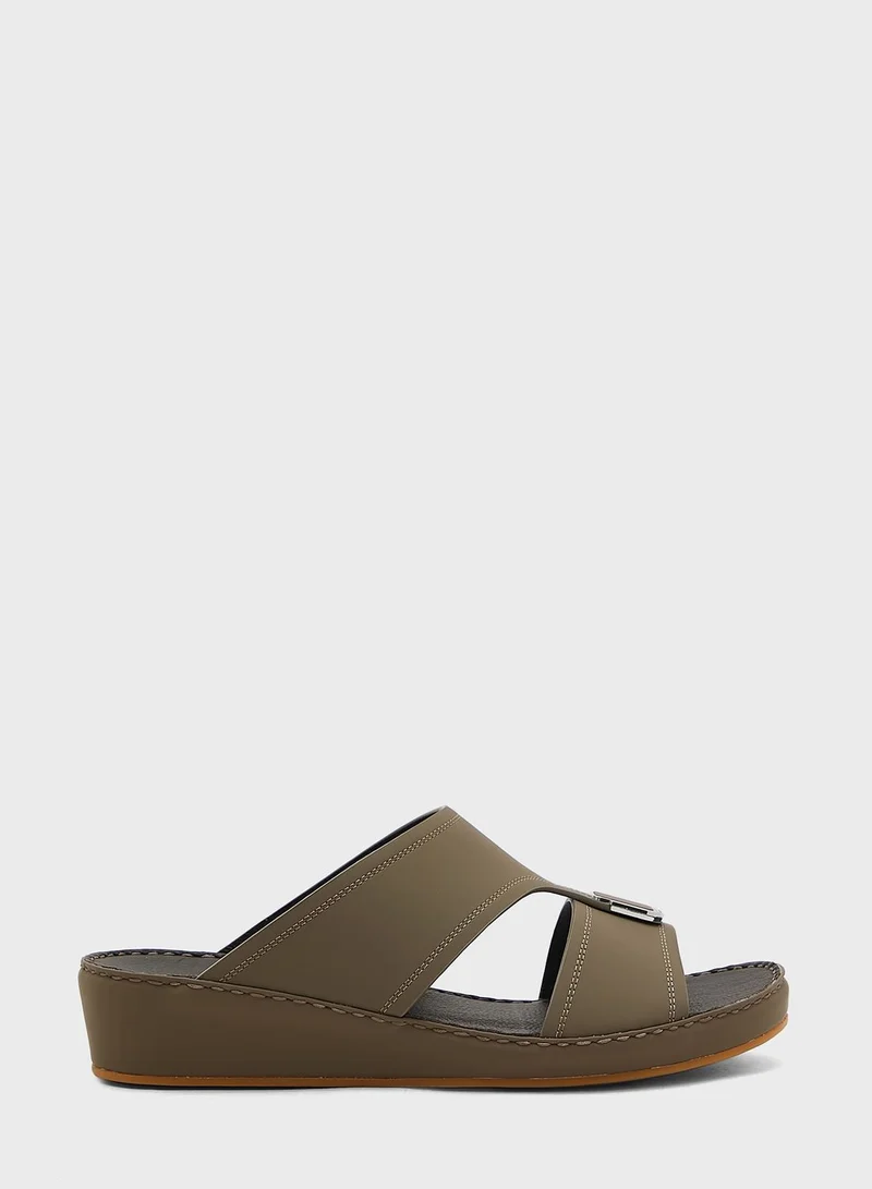 Hush Puppies Buckle Strap Arabic Sandals