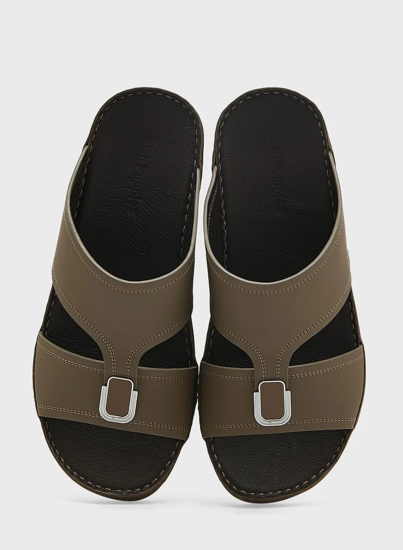 Hush Puppies Buckle Strap Arabic Sandals