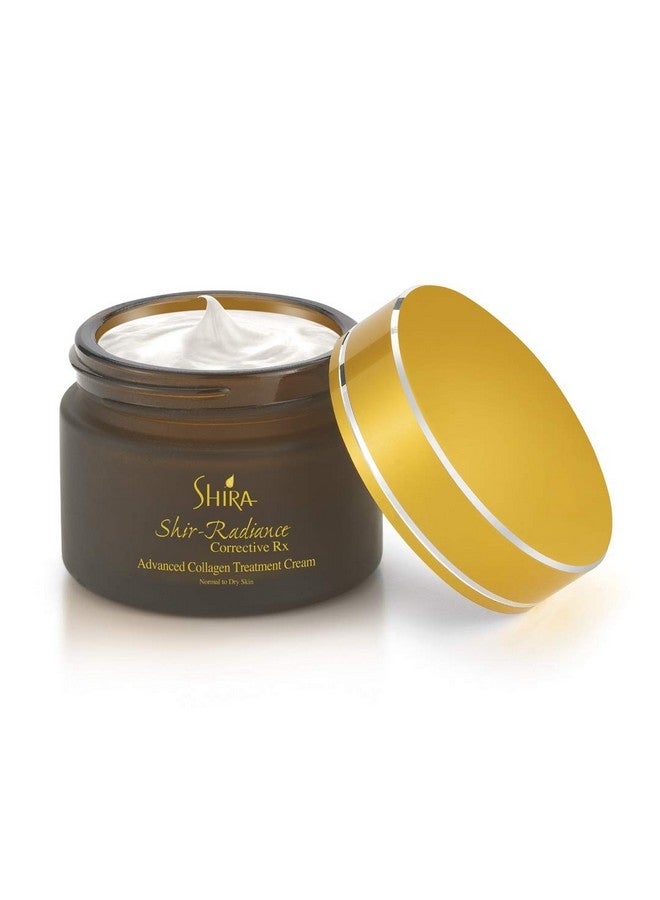 شيرا كريم علاج الكولاجين المتطور Shirradiance Corrective Rx مع إستر C المتقدم للبشرة الصحية والمرطبة والمشرقة للبشرة العادية والجافة (50 مل) - Image 1