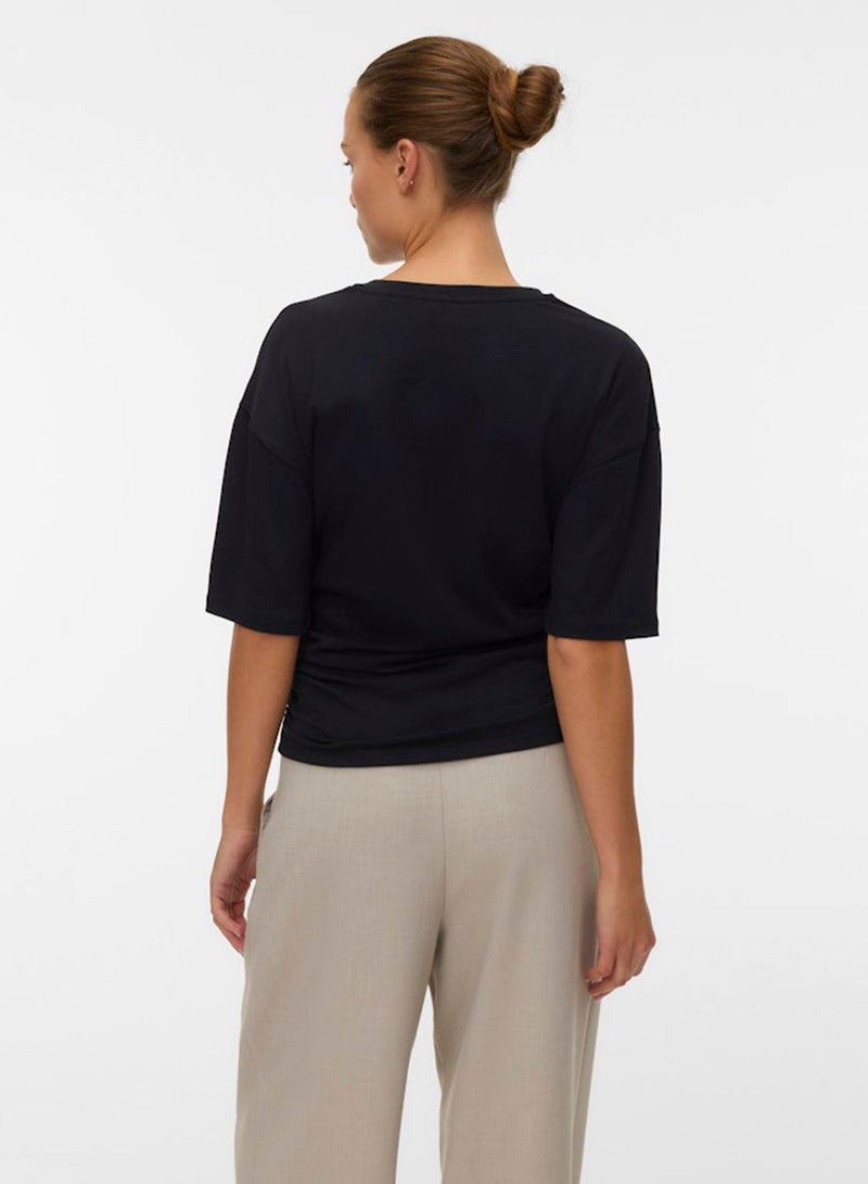 VERO MODA 3/4 Sleeve Cotton Top - Image 2