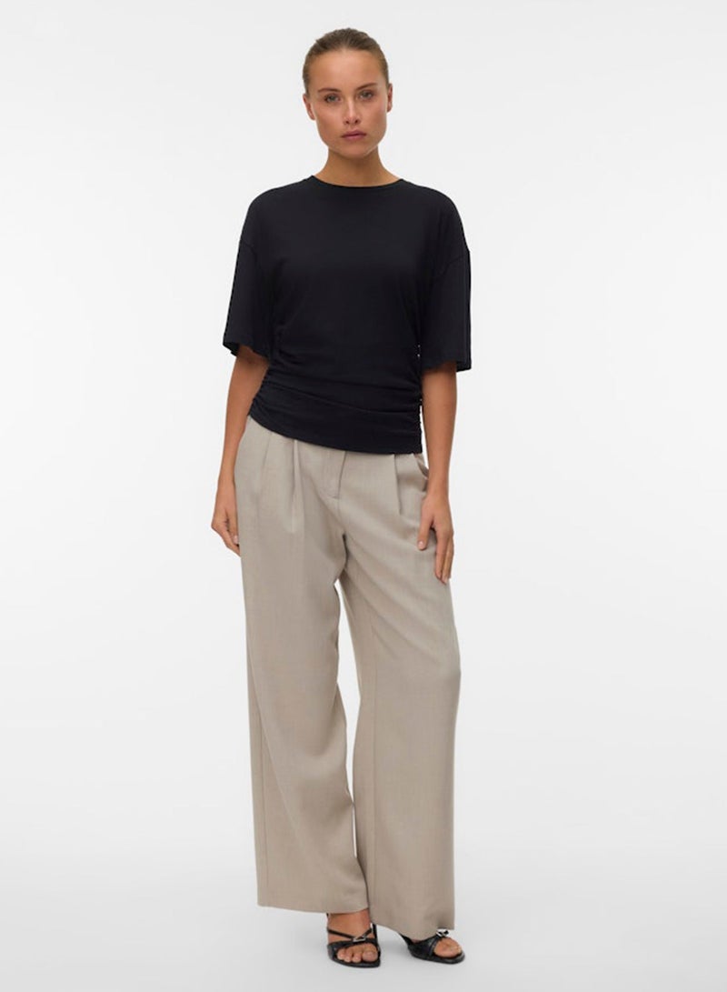 VERO MODA 3/4 Sleeve Cotton Top - Image 1