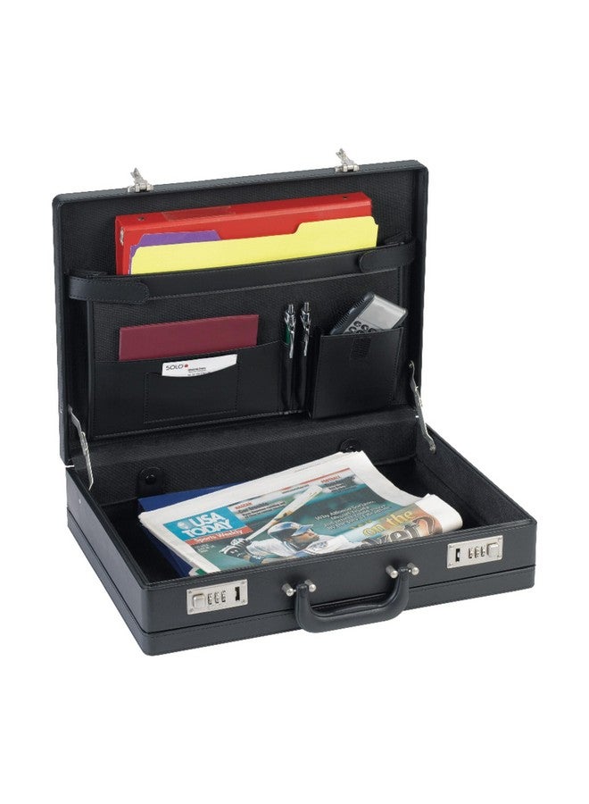 Lorell LYS Carrying Case (Attaché) Document - Black - Image 2