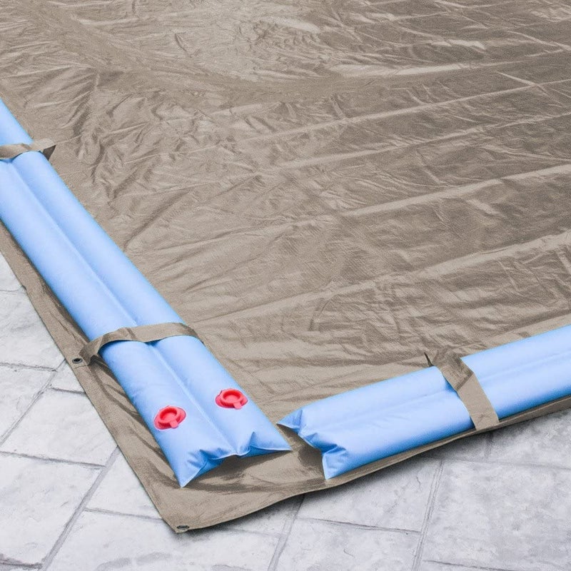 Robelle 16 x 32 ft Professional Tan Winter Pool Cover for Inground Pools, 5 ft Overlap (21 x 37 ft Cover Size), Solid 12 x 12 Scrim, 3.7 oz/yd2, 15-Year Warranty, Style: 571632R-ROB - Image 3