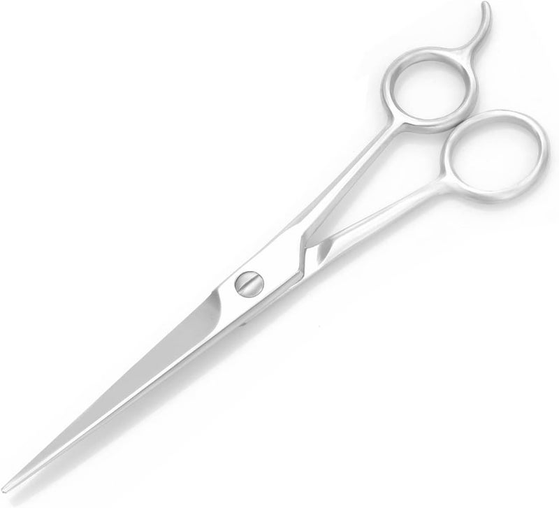 Professional Hair Cutting Scissors Sharp Blades Hair ShearsBarber ScissorsMustache Scissors Stainless Steel Hair Scissors 7 65 6 HaircutHairdresser For Kids Men and Women 7 Inch