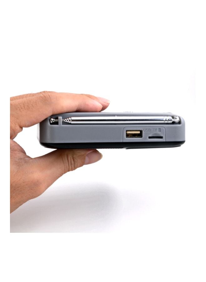 NIBEMINENT Bluetooth FM Radio With MP3 Player 1V665 Black/Silver/Yellow - Image 4