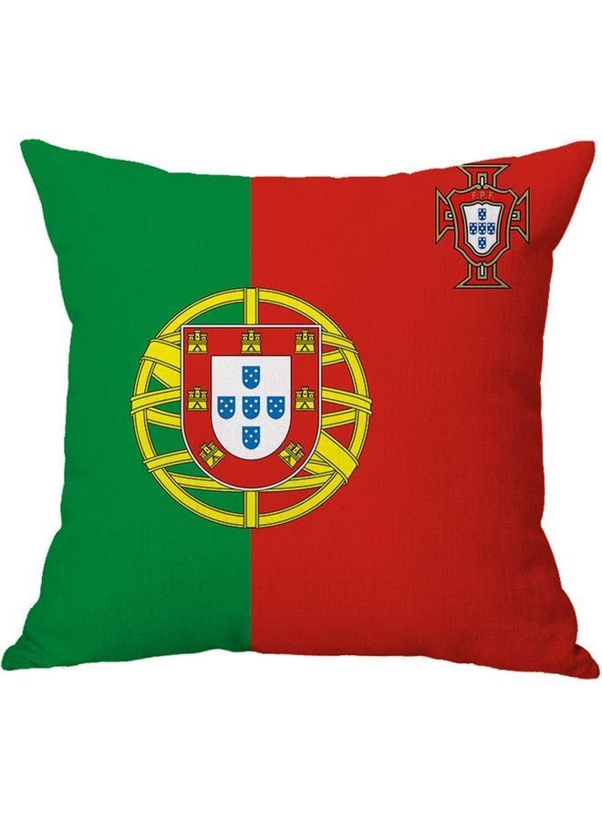 NIBEMINENT Decorative Cushion Cover Red/Green/Yellow 45x45cm