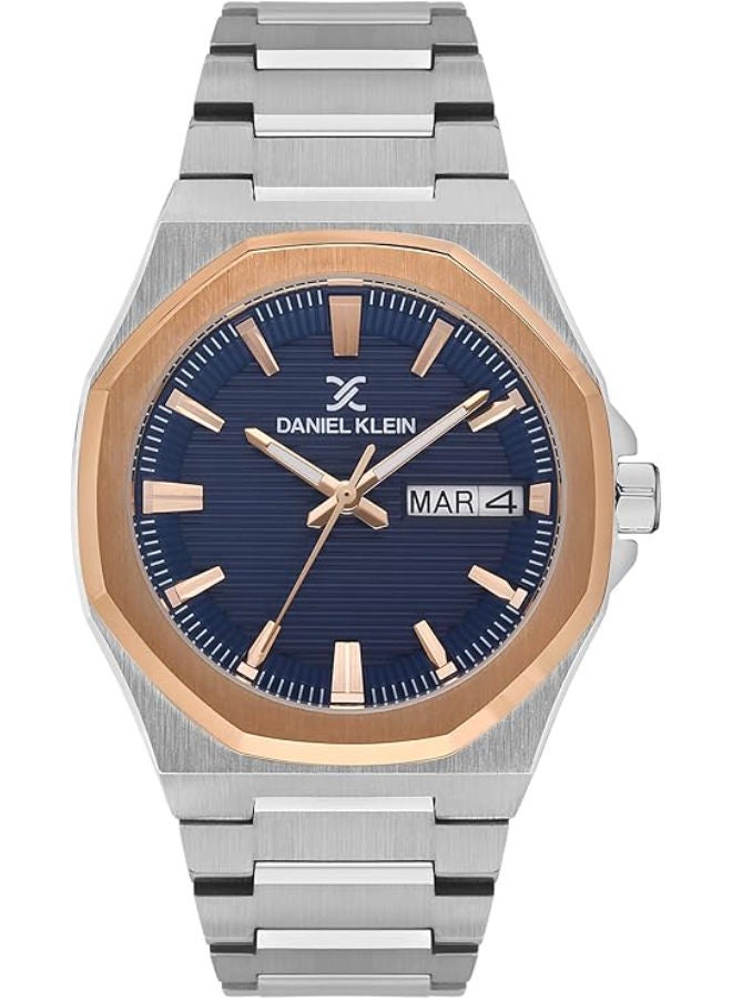 DANIEL KLEIN Stainless Steel Analog Wrist Watch DK.1.13453-4 - Image 1