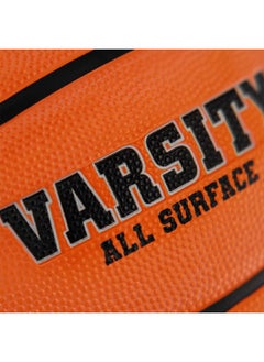 SPALDING Varsity All Surface High-Quality Outdoor Basketball Orange and Black 29.5 Inch 84428  - Image 5