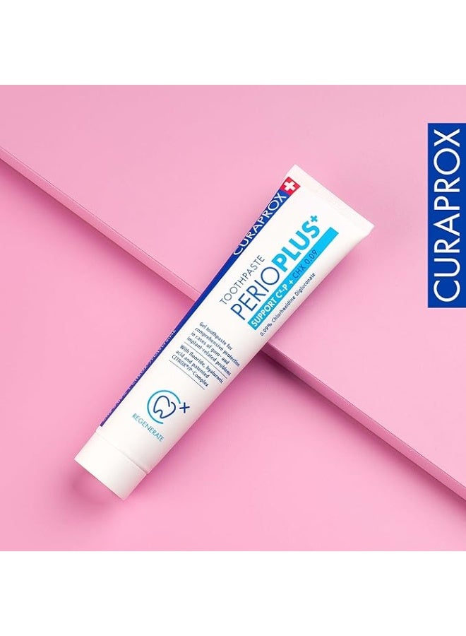 Curaprox Brio Plus Toothpaste 0.09% – Gentle Oral Care – 75ml - Image 5
