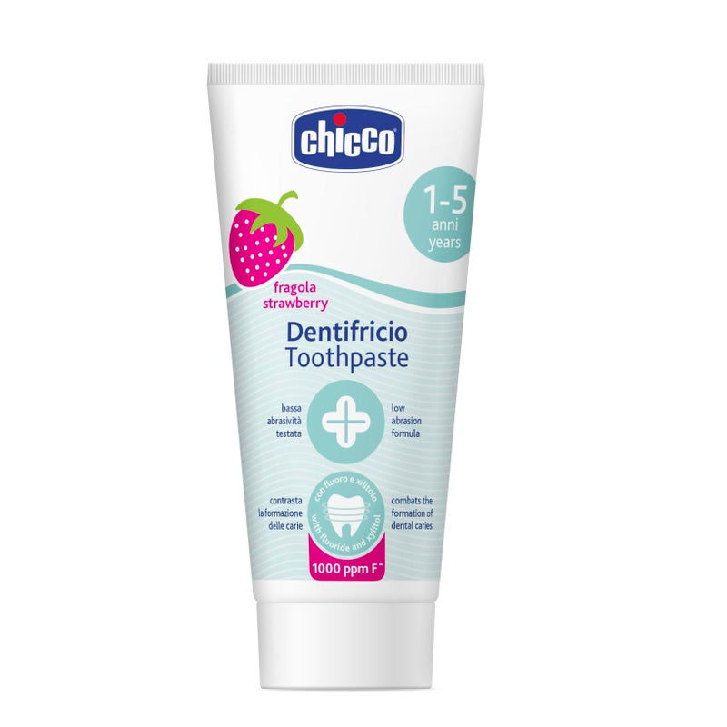 Chicco- Strawberry Flavoured Toothpaste 50 Ml - Image 1