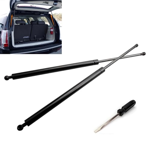 JSTEE Rear Hatch Gate Liftgate Lift Supports Struts Shocks Gas Springs 6156 Compatible with 2007-2014 Chevrolet Suburban 1500,2007-2013 Suburban 2500,2007-2014 Tahoe,2007-2014 GMC Yukon,with Screwdriver - Image 1