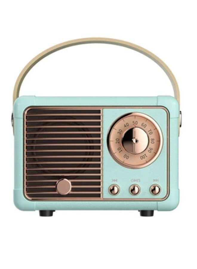 نيوترل مكبر صوت بلوتوث صغير كلاسيكي إبداعي HM11 صغير الحجم وسهل الحمل، مثالي للاستماع إلى الموسيقى والرد على المكالمات. مثالي لحفلات أعياد الميلاد وتناول الطعام في الهواء الطلق وفترات الاسترخاء للتأمل والمناسبات المماثلة. (أزرق) - Image 1