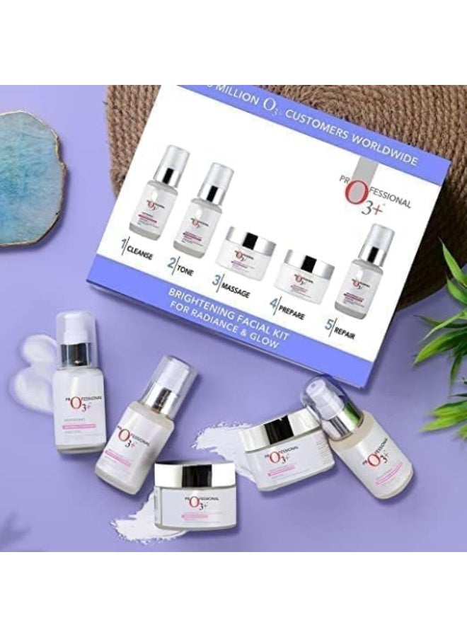 O3+ Brightening Facial Kit for Tan-Pigmented Skin Radiance & Shine - Suitable for All Skin Types - Image 3