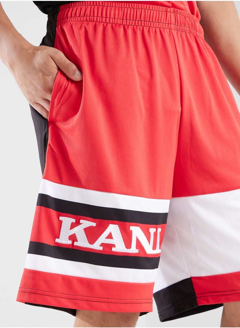 Karl Kani - Retro Block Shorts - Image 1