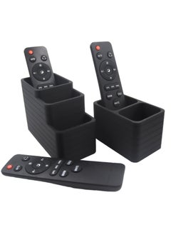 3D Brothers 2 PCs Dual Remote Organizer - Modern Multi-Slot Design  - Image 1
