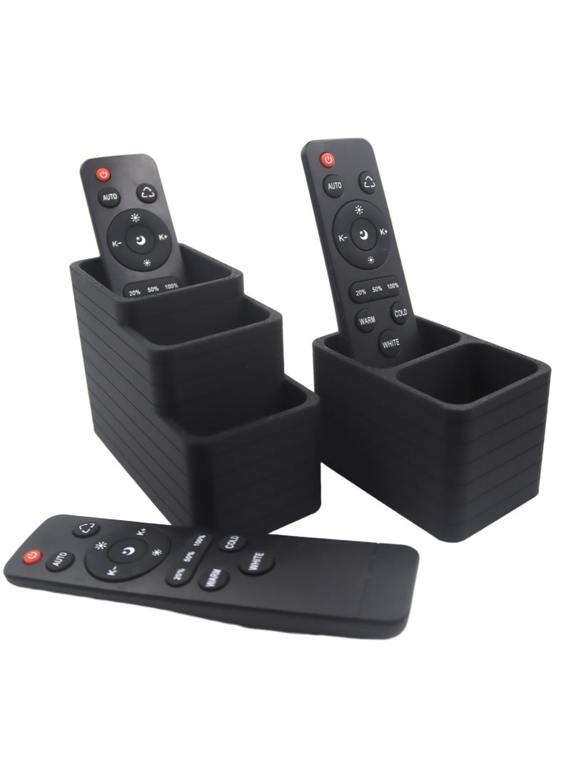 3D Brothers - 2 PCs Dual Remote Organizer - Modern Multi-Slot Design - Image 1