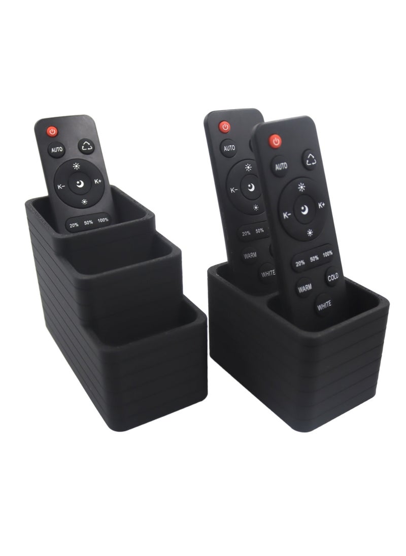 3D Brothers - 2 PCs Dual Remote Organizer - Modern Multi-Slot Design - Image 1