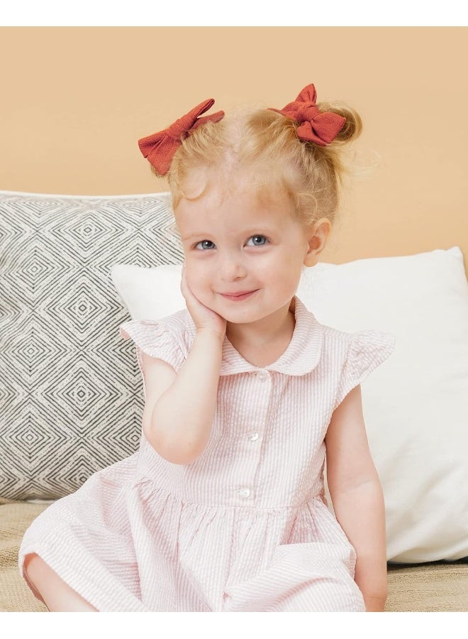 Jollybows 20 PCS Baby Girls Hair Clips Set Hair Bows Barrettes Handmade Accessories Alligator Clip for Babies Infant Toddlers Little Kids Teens - Image 4