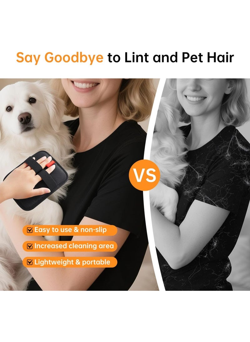 1 Pcs Static Pet Hair Remover Gloves, Reusable Electrostatic Pet Cat Dog Hair Removal Grooming Gloves Brush Tool for Couch, Furniture, Carpet, Car Seat - Image 3