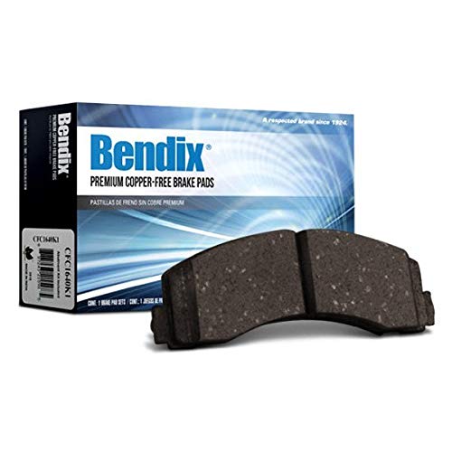 Bendix Priority1 CFC1402 Ceramic Rear Brake Pads for Toyota Venza 2016-2009 - Image 2